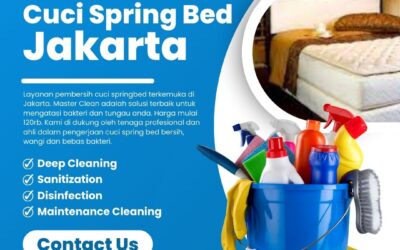 cuci spring bed Jakarta