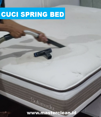 cuci spring bed